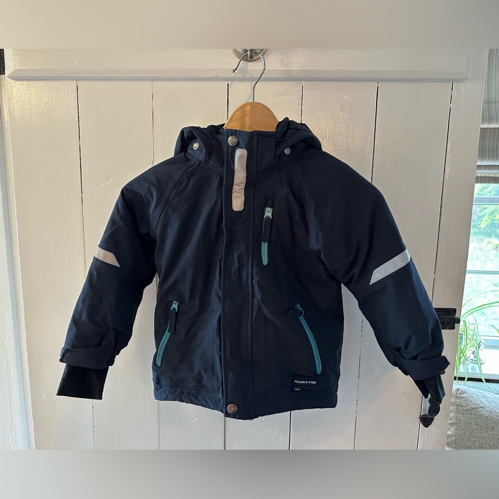 Boys Navy Blue Polarn O Pyret winter jacket size 3-4 / 104.